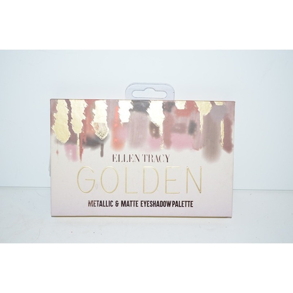 ELLEN TRACY GOLDEN Metallic & Matte Eyeshadow Palette 15 shades